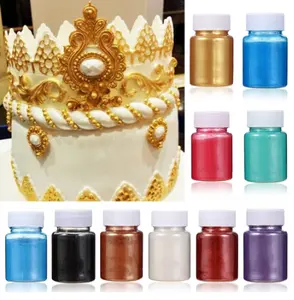 Edible Glitter Gold Powder Multi-color Cake Decorating Flash Food Biscuit Mousse Cake Macaron Chocolate Baking Decoration