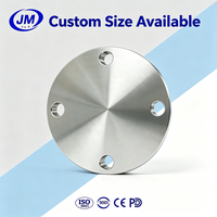 Blind Flange Bersertifikasi CE Baja Tahan Karat ANSI B16.5 Kelas 150/300 3/4 Inci ASME/API untuk Petrokimia OEM/ODM