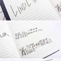 Carnet de notes Death Note 2025 à collectionner, couverture rigide en cuir PU, reliure cousue, 21,5x15cm, thème Anime, grand format, fournitures scolaires