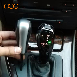 مقبض تبديل تروس بتصميم F30 ومظهر مُحدّث LED لسيارات BMW E46 E60 E61 قبل شد الواجهة – قطع غيار أداء - Product Image 1