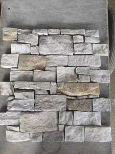 Revêtement en <span class=keywords><strong>pierre</strong></span> culturel durable écologique d'érosion antiacide d'ardoise fendue multicolore de style moderne pour l'extérieur extérieur d'hôtel - Product Image 4