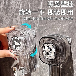 Suction Cup Hook Transparent Silver And Gray Silver 5kg Maximum Load Heavy Duty For Bathroom Kitchen And Back Doors - Product Image 4