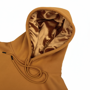 เสื้อฮู้ดผู้ชายผ้าโพลีเอสเตอร์/คอตตอนผสม ซับในผ้าซาติน ลายพิมพ์ไหมพัฟ แห้งเร็ว สำหรับฤดูหนาว ปี 2026 ขายส่ง - Product Image 1