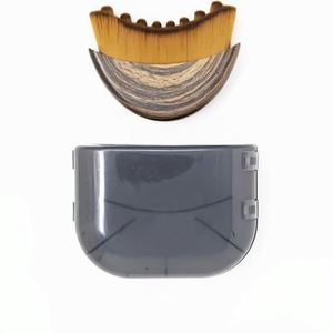 Maxfree-2026 Nouvelle Arrivée Pinceau de Contouring Facial et Masseur Drainant pour Sculpter le Visage, Portable, Poils Véganes, Fond de Teint - Product Image 1