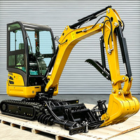Offre Spéciale : Mini-Excavatrice à Chenilles avec Cabine Fermée, Moteur Kubota, Certifiée CE, Fabricant ODM, OEM Disponible, Prix Réduit