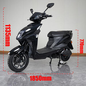 Scooter électrique CKD EEC 10 pouces, fournisseur d'usine de Wuxi, cyclomoteur électrique 600/800W, vitesse <span class=keywords><strong>50</strong></span> km/h, moto électrique à 2 roues pour adulte - Product Image 3