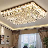 Lustre de plafond en cristal K9 moderne de haute qualité pour la décoration de la maison