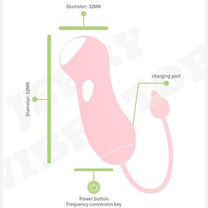Vibrateur électrique à 10 modes pour œufs, télécommande, clitoris, point <span class=keywords><strong>G</strong></span>, jouet sexuel SM pour femmes et couples, vibration - Product Image 2