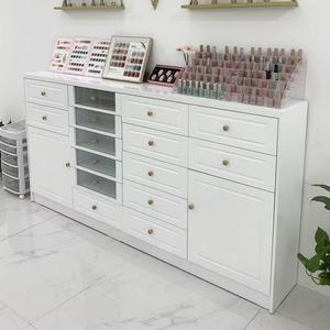 Armoire de présentation pour salon de manucure LE, armoire de rangement pour vernis à ongles et colle, tiroirs multi-niveaux, armoire de rangement sur pied - Product Image 5