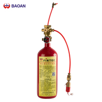 Vanne d'extincteur FM-200, type indirect/direct, 3KG 6KG 12KG, en acier inoxydable et fonte, pour la protection incendie industrielle