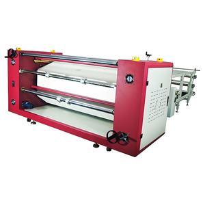 Automatic 800 Diameter Drum Curtain Calandra Sublimation Machine with Big Roller New Condition - Product Image 3