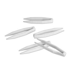 Mini formato pinzette di plastica, strumenti di trucco 57 millimetri di plastica cosmetici batuffolo di cotone nipper - Product Image 1