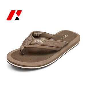 Vente en gros de tongs en EVA de haute qualité avec logo personnalisé, tongs de plage tendance en Chine, tongs pour hommes - Product Image 1