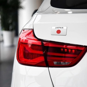 Autocollants de logo japonais 3D modernes en aluminium pour accessoires automobiles, emblèmes à usage unique, badges, décalcomanies, style Accord, style automobile élégant - Product Image 5