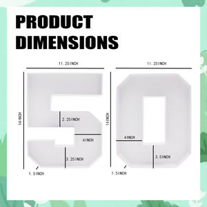 ถาดใส่ผลไม้ ขนมหวาน ช็อกโกแลต ขนาด 14 นิ้ว กล่องกระดาษรูปทรงตัวเลขสำหรับใส่ของ - Product Image 3