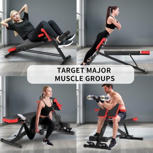 Banc de musculation multifonctionnel en acier CZFIT avec support pour barre, banc d'entraînement pliable et abordable pour la remise en forme - Product Image 5