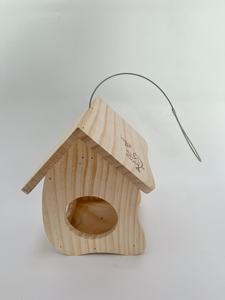 Casa per uccelli appesa ecologica per lavoro manuale - Product Image 2