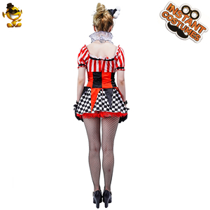 Hermoso Disfraz de Payaso de Circo, Ropa de Fiesta de Halloween, Cosplay, Disfraz de Payaso Bonito para Mujer - Product Image 3