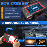 Kingbolen K7 BT Outil de diagnostic OBD2 bidirectionnel pour voiture avec mise à jour gratuite et codage, compatible FCA AutoAuth