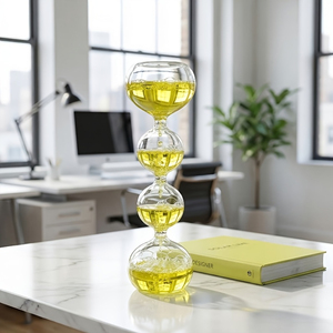 Accessoire de streaming ASMR <span class=keywords><strong>pour</strong></span> streamer, aide au sommeil et anti-stress, <span class=keywords><strong>pour</strong></span> diffusion <span class=keywords><strong>en</strong></span> direct, avec bulles colorées et grande horloge à sable <span class=keywords><strong>en</strong></span> <span class=keywords><strong>verre</strong></span> - Product Image 2