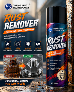 Spray décapant de rouille multi-usages, huile pénétrante antirouille pour boulons, vis, métaux, machines, décapage de la rouille, lubrification - Product Image 1