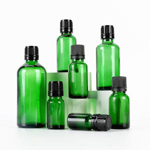 Nouveauté 2026 Bouteille d'huile en verre avec logo personnalisé Ambre Vert Noir Clair Bleu 5ml 10ml 15ml 30ml 50ml 100ml - Product Image 3
