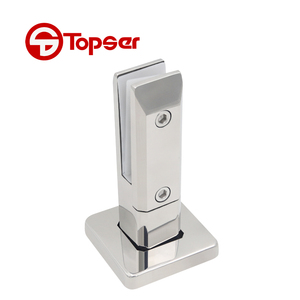 Ringhiera in <span class=keywords><strong>Vetro</strong></span> Senza Telaio per Piscina Esterna Moderna in Acciaio Inox 304 <span class=keywords><strong>con</strong></span> Supporto Regolabile e Gradini - Product Image 1