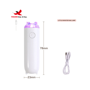 Wholesale Handheld Mini Nail Lamp Uv Led Portable Usb 3w Gel Led Light Mini Uv Nail Lamp One Finger Nail Lamp - Product Image 5