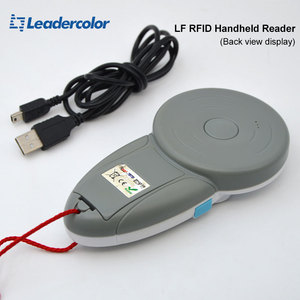 Оптовый портативный <span class=keywords><strong>RFID</strong></span>-считыватель 134,2 кГц ISO11784/85 из ABS-пластика для меток FDX/HDX, сканер LF <span class=keywords><strong>RFID</strong></span> - Product Image 2