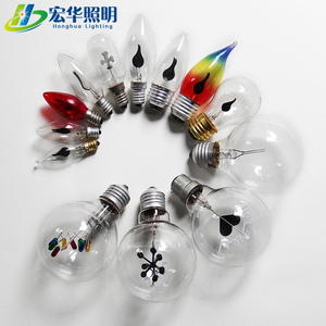 S18 <span class=keywords><strong>E14</strong></span> Kính Trong Suốt 360 Độ Smd Nến Trong Nhà Ngọn Lửa Nhấp Nháy Bóng Đèn - Product Image 6