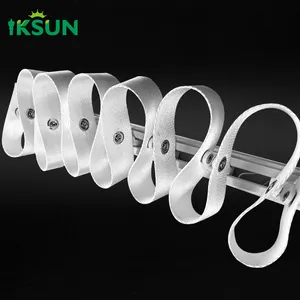 IKSUN Hochwertige Ripple Fold Curtain Tape Motorisierte Wellen vorhänge für S Fold Curtain Motor