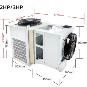 ห้องเย็นเคลื่อนที่ -20 องศา ℃   อุณหภูมิการแช่เย็นปรับได้ ขนาดปรับแต่งได้สำหรับการจัดเก็บผลไม้ ผัก เนื้อสด และดอกไม้ - Product Image 3