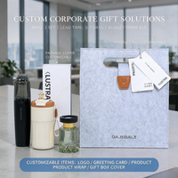 Ensemble cadeau d'accessoires de voiture de luxe personnalisés : Mug de voyage en papier, Aspirateur portable sans fil, Diffuseur d'air frais, Écran