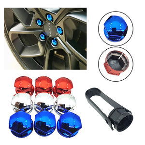 ฝาครอบล้อ Lynk Co รุ่น T115 อลูมิเนียม สีน้ำเงิน แดง โครเมียม สำหรับ Geely Volvo ชุดแต่ง อัพเกรด - Product Image 1