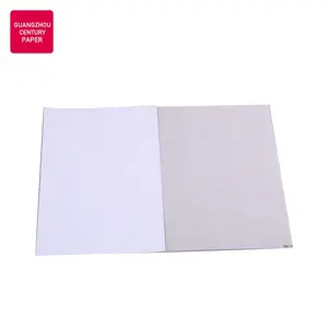 Chromo coated duplex board paper 350 gsm 787*1092mm