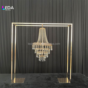LEDA Centro de Mesa de Hierro para Bodas, Candelabros Reemplazables, Soporte Decorativo para Fiestas, Decoración para Eventos de Cumpleaños - Product Image 6