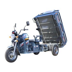 รถสามล้อไฟฟ้า 1200w 48v 60V 20A สำหรับบรรทุกสินค้า ล้อใหญ่ สำหรับผู้ใหญ่ ขาย - Product Image 3