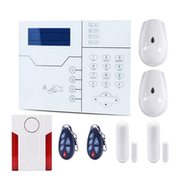 Sistemas de Alarma ST-VGT 433 868MHz TCP IP 4G GSM, Puerto de Cable Ethernet, Sonido de Alarma de 120dB, Sirena Inalámbrica, Sensor de Puerta, Sensor de Movimiento PIR