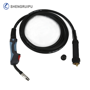 180A MIG Hàn Ngọn Đuốc 15AK <span class=keywords><strong>Torch</strong></span> MAG Súng 3M (10ft) Air-Làm Mát Bằng Euro Phong Cách <span class=keywords><strong>MB</strong></span> 15AK MIG Ngọn Đuốc - Product Image 4