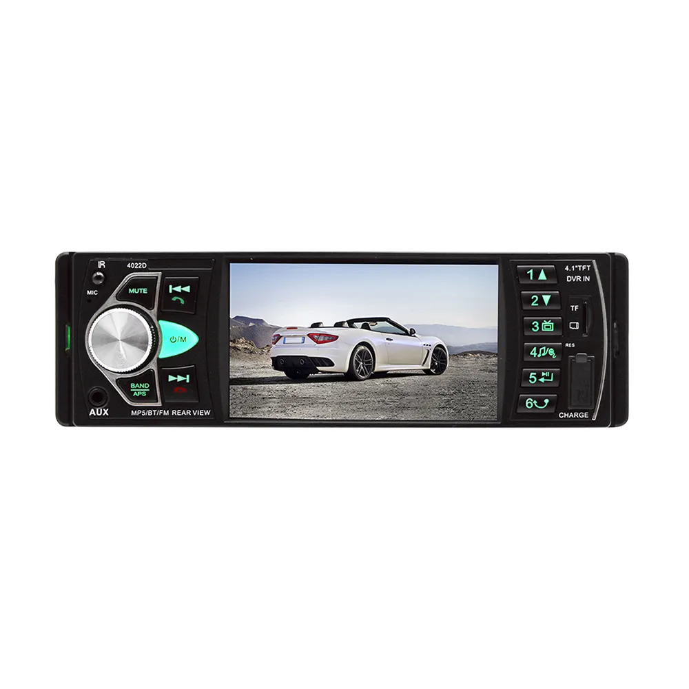 1 Din Car Radio 4.1" Digital Screen Car MP3 Player Wiht Best Price High Quality BT USB