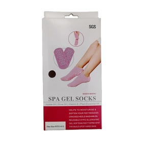 Reparar y suavizar pies secos y agrietados Skins <span class=keywords><strong>Gel</strong></span> SPA Calcetines <span class=keywords><strong>Gel</strong></span> hidratante suave Calcetines hidratantes - Product Image 1