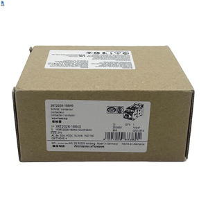 Contactor de CC 3RT2028-1BB40 3P 24VDC 38A 18.5KW 100% Original y Nuevo para Conmutación de Motores en Stock - Product Image 1