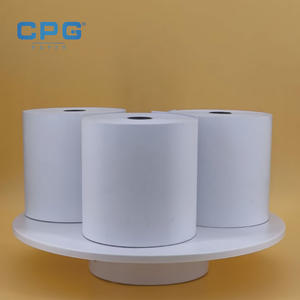 Rollo de Papel Térmico Personalizado al por Mayor para Fabricantes OEM, 80x70mm, 65gsm, Libre de BPA, para Impresoras de Restaurantes y Cajas Registradoras - Product Image 1