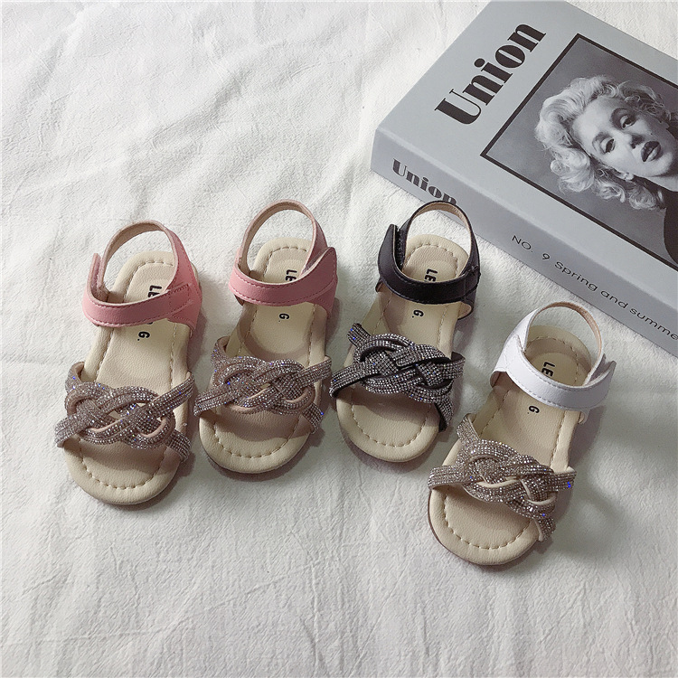 2021 новый дизайн, модные летние сандалии на мягкой подошве для девочек