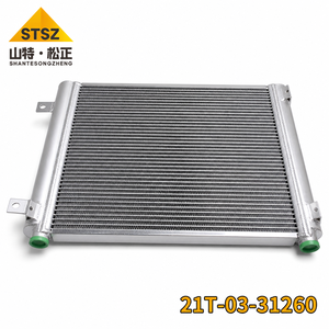 Conjunto de Enfriador de Aceite STSZ 21T-03-31260 para Excavadora PC200-8, Sistema de Refrigeración de Alta Resistencia, Venta al por Mayor de Fábrica - Product Image 1