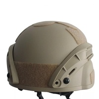 Casque tactique de luxe AmpsafeX léger en ABS Mich 2000, résistant à l'eau, avec visière transparente et protection auditive pour les sports des enfants