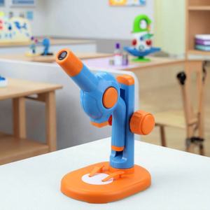 AST-OB玩具15X単眼ステレオ顕微鏡DIYキットオレンジ & ブルーカラー - Product Image 4