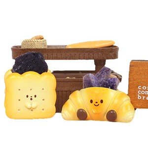 ฟิกเกอร์เรซิ่นน่ารักการ์ตูน HuHu Bread PAI แบบกล่องสุ่ม ของตกแต่ง ของขวัญวันเกิด - Product Image 5