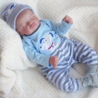 Mono Miniaturas Cochecito Plato Navidad Nacimiento Ratón Moda i Ms Rachel Real Babys Highland Reborn Doll
