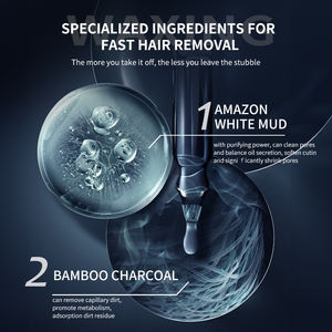 Crème dépilatoire permanente coréenne pour hommes, marque privée OEM, meilleure crème dépilatoire rapide en 5 minutes pour peaux sensibles, aisselles et visage - Product Image 5